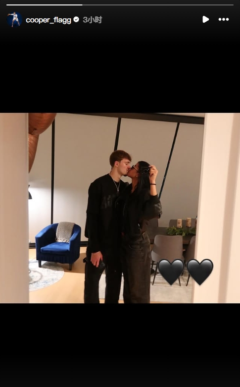 郎才女貌！弗拉格社媒晒照与女友甜蜜官宣🥰这基因无敌了！